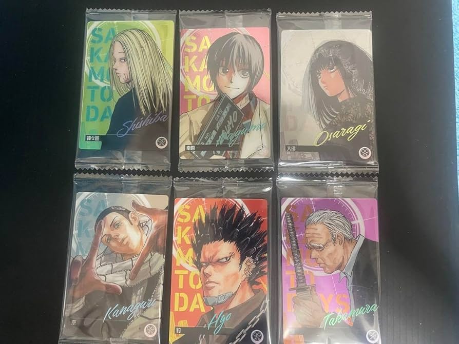 Amazon.co.jp: SAKAMOTO DAYS ウエハースカード ORDER6枚セット